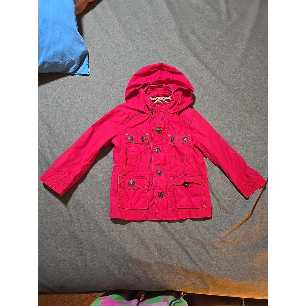 Ted Baker Kids Red Utility Jacket Size 3y